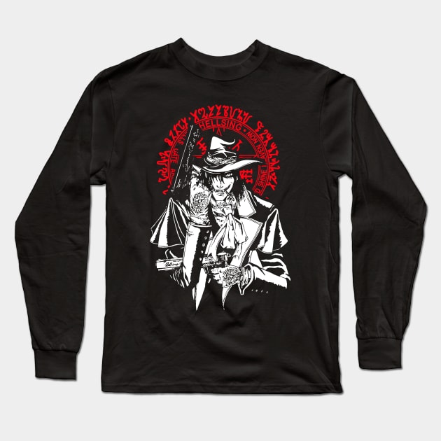 Alucard Hellsing Long Sleeve T-Shirt by vesterias